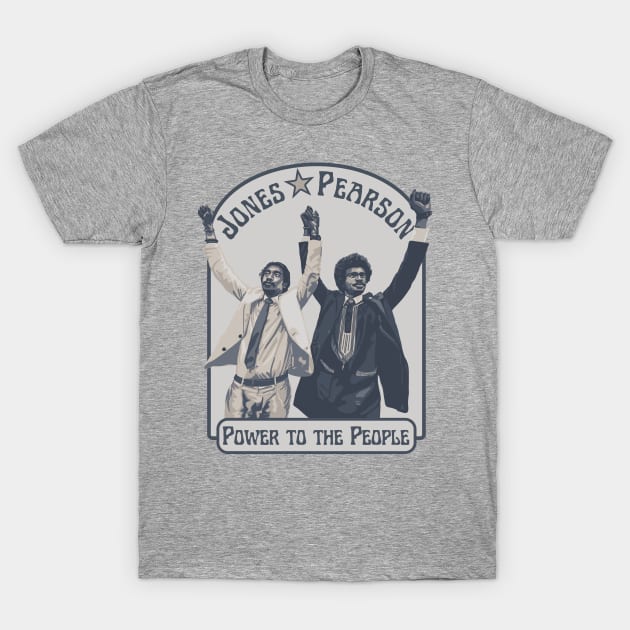 Jones & Pearson - Power To The People T-Shirt by Slightly Unhinged